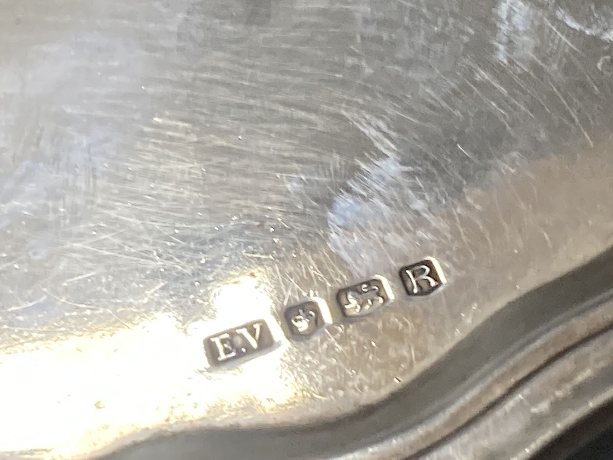 A late 1950s silver salver, Viners Ltd, Sheffield, 1959, 19.8cm, 10.5oz.